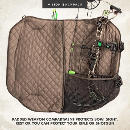 Camouflaged Bow Hunting Pack