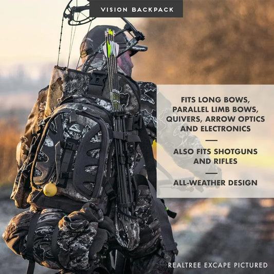 Camouflaged Bow Hunting Pack