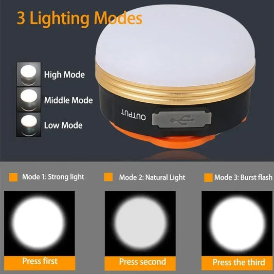 High Power Portable Tents Lamp