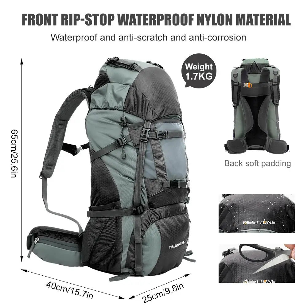Hiking Backpack with Rain Cover