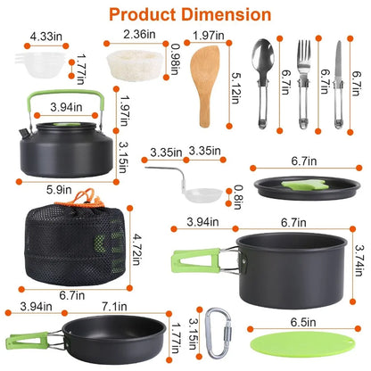 Camping Cooking Stove Kit