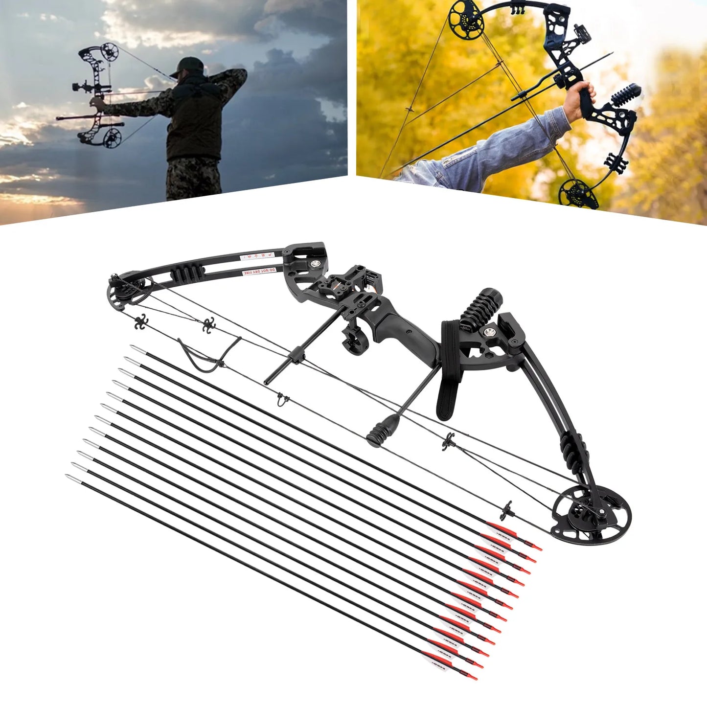 Compound Bow Recurve Bow, Arrows Set
